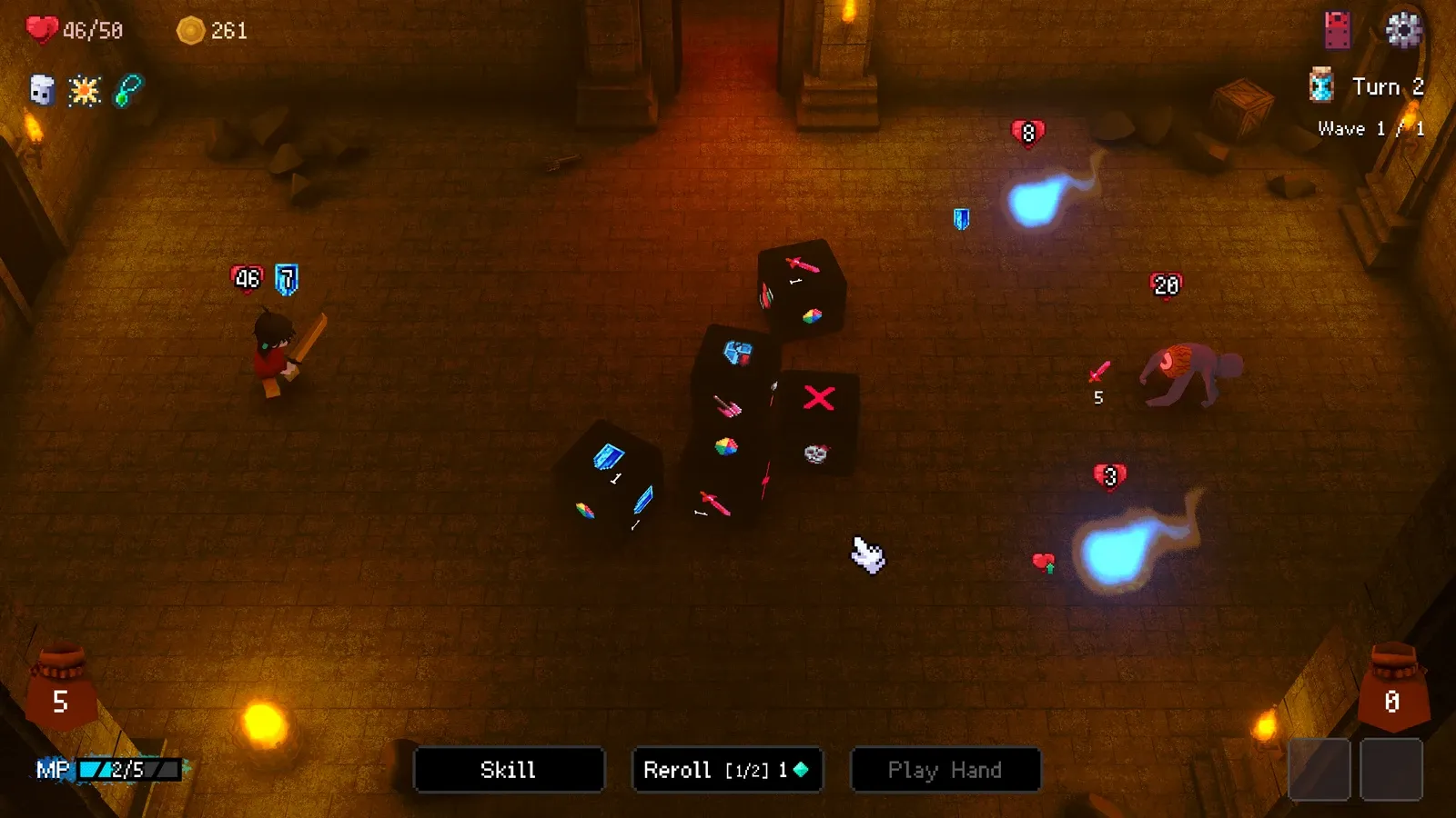 Cubilete gameplay screenshot 1
